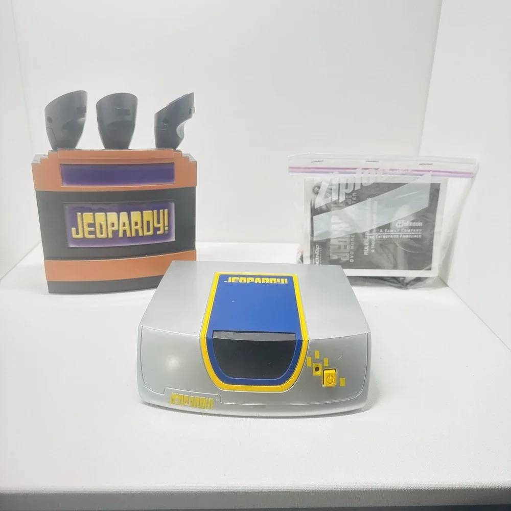 Jeopardy DVD Home System Quiz Game Wireless Buzzers Alex Trebek Ships Today FREE